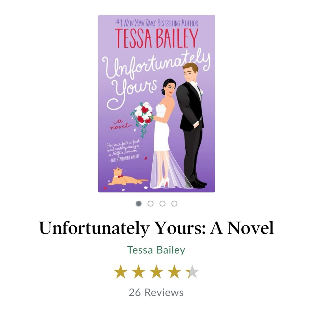 Unfortunately Yours by Tessa Bailey - Paperback Book